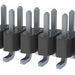 TSM-129-04-TM-DV by Samtec Inc. - CONNECTOR HEADER SMD 58POS 2.54MM