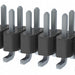 TSM-135-04-T-DV by Samtec Inc. - CONNECTOR HEADER SMD 70POS 2.54MM