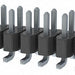 TSM-107-04-TM-DV-TR by Samtec Inc. - CONNECTOR HEADER SMD 14POS 2.54MM