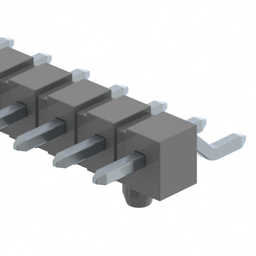 TSM-132-04-T-SH-A by Samtec Inc. - CONNECTOR HEADER SMD R/A 32POS 2.54MM