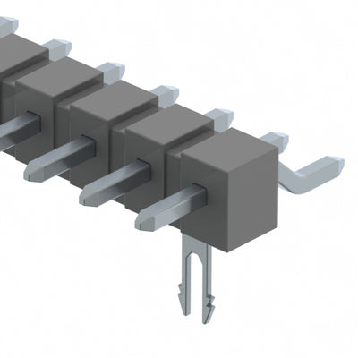TSM-110-04-T-SH-LC by Samtec Inc. - CONNECTOR HEADER SMD R/A 10POS 2.54MM