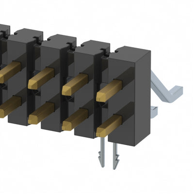 TSM-107-04-F-DH-LC-P-TR by Samtec Inc. - CONNECTOR HEADER SMD R/A 14POS 2.54MM