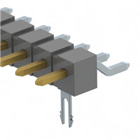 TSM-110-04-L-SH-LC-P by Samtec Inc. - CONNECTOR HEADER SMD R/A 10POS 2.54MM