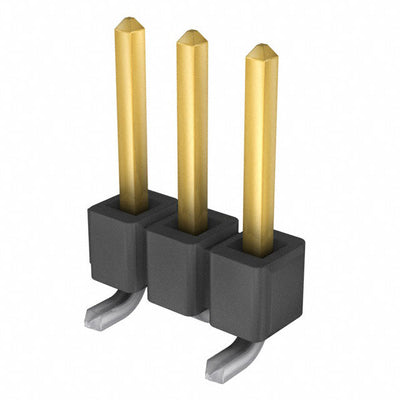 TSM-103-01-L-SV-TR by Samtec Inc. - CONNECTOR HEADER SMD 3POS 2.54MM