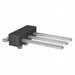 TSM-103-03-T-SH-A by Samtec Inc. - CONNECTOR HEADER SMD R/A 3POS 2.54MM