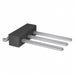 TSM-103-03-T-SH-P-TR by Samtec Inc. - CONNECTOR HEADER SMD R/A 3POS 2.54MM