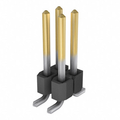 TSM-102-02-L-DV-P-TR by Samtec Inc. - CONNECTOR HEADER SMD 4POS 2.54MM