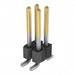 TSM-102-02-S-DV by Samtec Inc. - CONNECTOR HEADER SMD 4POS 2.54MM