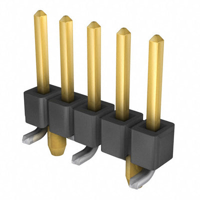 TSM-105-01-S-SV-A by Samtec Inc. - CONNECTOR HEADER SMD 5POS 2.54MM