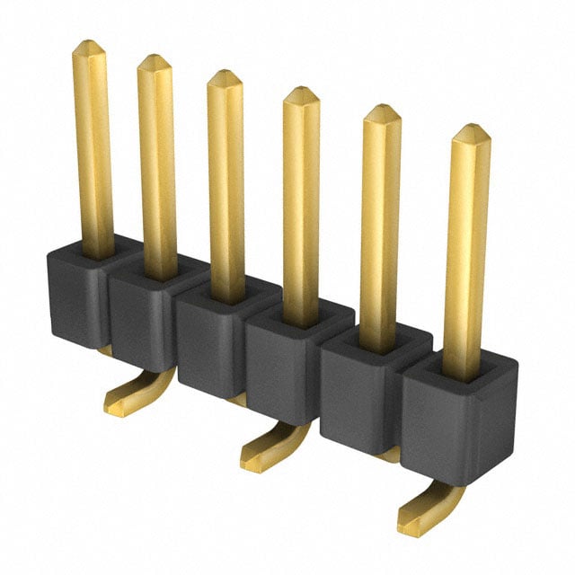 TSM-106-01-G-SV-TR by Samtec Inc. - CONNECTOR HEADER SMD 6POS 2.54MM