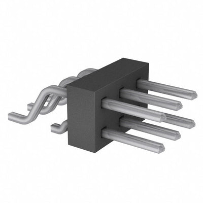 TSM-103-01-T-DH by Samtec Inc. - CONNECTOR HEADER SMD R/A 6POS 2.54MM