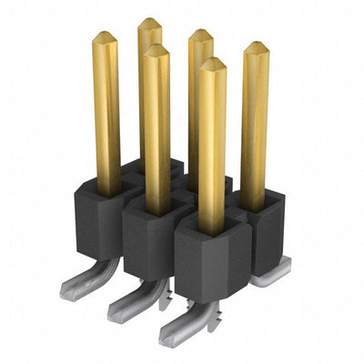 TSM-103-01-S-DV-LC by Samtec Inc. - CONNECTOR HEADER SMD 6POS 2.54MM