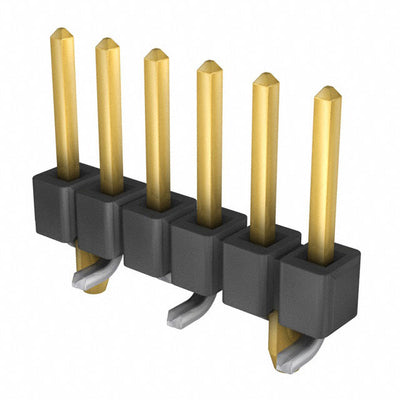 TSM-106-01-S-SV-A by Samtec Inc. - CONNECTOR HEADER SMD 6POS 2.54MM