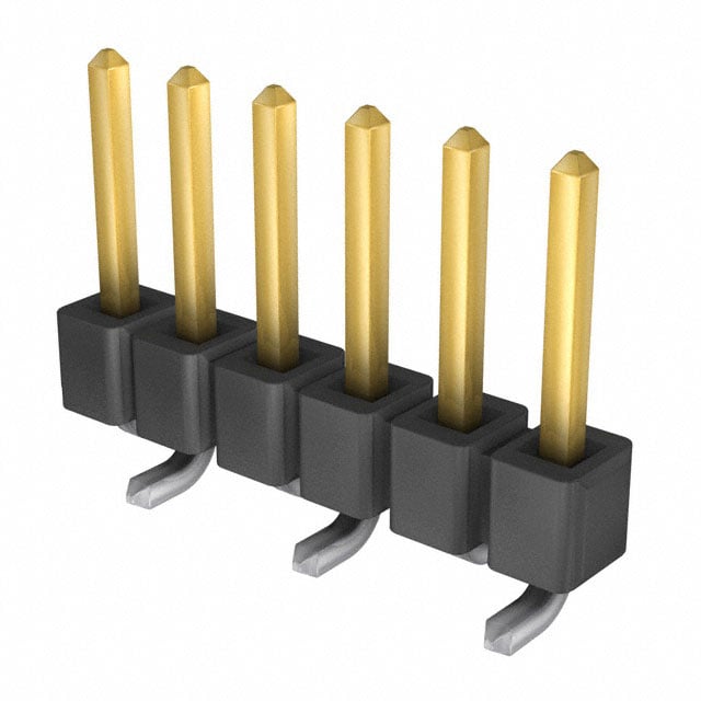 TSM-106-02-LM-SV by Samtec Inc. - CONNECTOR HEADER SMD 6POS 2.54MM