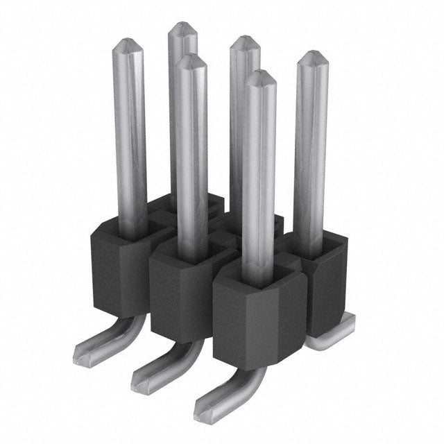 TSM-103-01-T-DV-TR by Samtec Inc. - CONNECTOR HEADER SMD 6POS 2.54MM