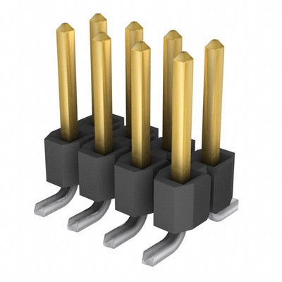 TSM-104-01-S-DV by Samtec Inc. - CONNECTOR HEADER SMD 8POS 2.54MM