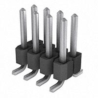 TSM-104-01-T-DV-P-TR by Samtec Inc. - CONNECTOR HEADER SMD 8POS 2.54MM