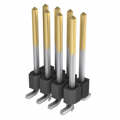 TSM-104-03-L-DV-LC by Samtec Inc. - CONNECTOR HEADER SMD 8POS 2.54MM