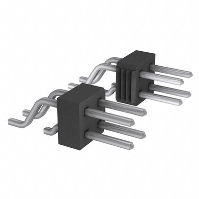 TSM-106-01-T-DH by Samtec Inc. - CONNECTOR HEADER SMD R/A 12POS 2.54MM