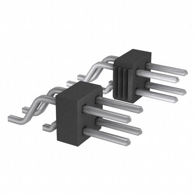 TSM-105-01-T-DH-P by Samtec Inc. - CONNECTOR HEADER SMD R/A 10POS 2.54MM