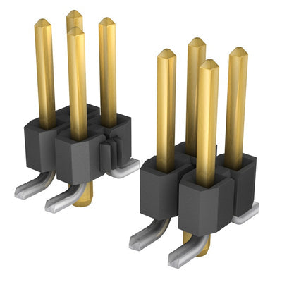 TSM-109-01-F-DV-P by Samtec Inc. - CONNECTOR HEADER SMD 18POS 2.54MM