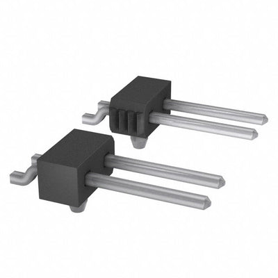 TSM-110-02-T-SH-A by Samtec Inc. - CONNECTOR HEADER SMD R/A 10POS 2.54MM