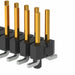 TSM-108-01-LM-DV-A by Samtec Inc. - CONNECTOR HEADER SMD 16POS 2.54MM
