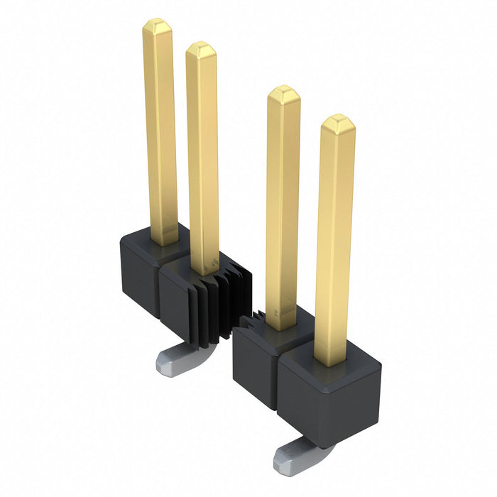 TSM-108-01-G-SV-003 by Samtec Inc. - CONNECTOR HEADER SMD 8POS 2.54MM