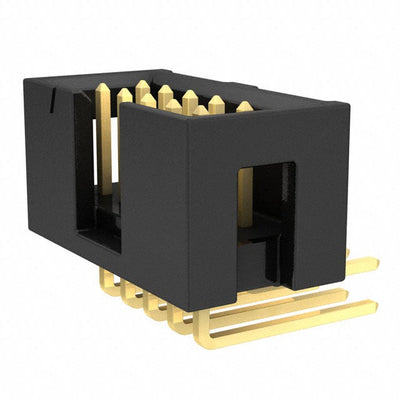 TST-105-04-G-D-RA by Samtec Inc. - CONNECTOR HEADER R/A 10POS 2.54MM