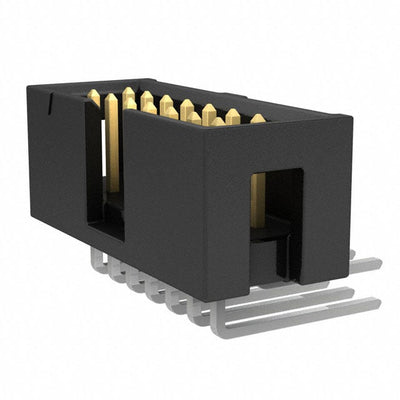 TST-107-04-L-D-RA by Samtec Inc. - CONNECTOR HEADER R/A 14POS 2.54MM