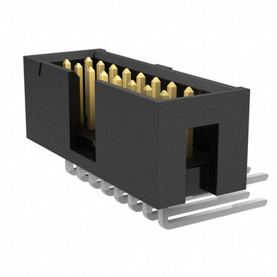 TST-108-04-L-D-RA by Samtec Inc. - CONNECTOR HEADER R/A 16POS 2.54MM