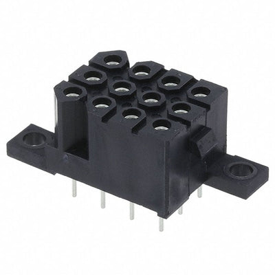 TST12RB02T by ITT Cannon, LLC - CONNECTOR RECPT 12POS 0.2 TIN PCB