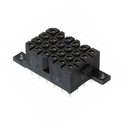 TST24RB02T by ITT Cannon, LLC - CONNECTOR RECPT 24POS 0.2 TIN PCB