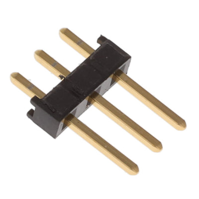 TSW-101-07-G-T by Samtec Inc. - CONNECTOR HEADER VERT 3POS