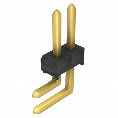 TSW-101-08-G-D-RA by Samtec Inc. - CONNECTOR HEADER R/A 2POS