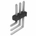 TSW-101-08-T-T-RA by Samtec Inc. - CONNECTOR HEADER R/A 3POS