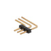 TSW-101-09-G-T-RA by Samtec Inc. - CONNECTOR HEADER R/A 3POS