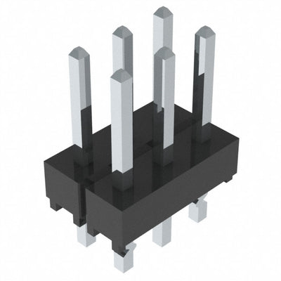 TSW-102-07-T-T-LL by Samtec Inc. - CONNECTOR HEADER VERT 6POS 2.54MM