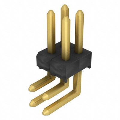 TSW-102-08-G-D-RA by Samtec Inc. - CONNECTOR HEADER R/A 4POS 2.54MM