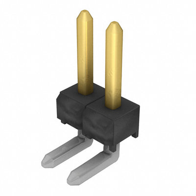 TSW-102-08-S-S-RA by Samtec Inc. - CONNECTOR HEADER R/A 2POS 2.54MM