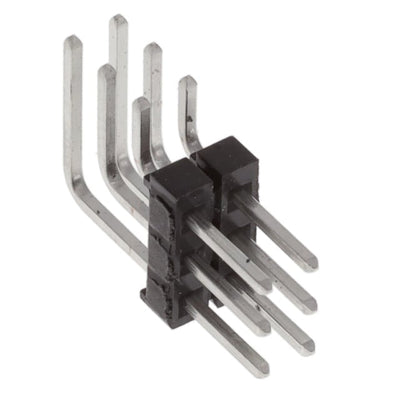 TSW-102-08-T-T-RA by Samtec Inc. - CONNECTOR HEADER R/A 6POS 2.54MM