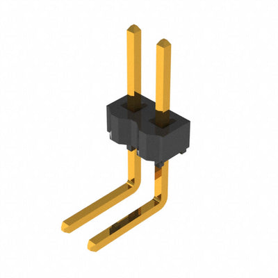 TSW-102-09-G-S-RE by Samtec Inc. - CONNECTOR HEADER VERT 2POS 2.54MM