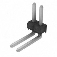 TSW-102-09-T-S-RA by Samtec Inc. - CONNECTOR HEADER R/A 2POS 2.54MM