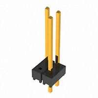 TSW-102-15-G-D-001 by Samtec Inc. - CONNECTOR HEADER VERT 4POS 2.54MM