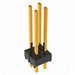 TSW-102-15-G-D by Samtec Inc. - CONNECTOR HEADER VERT 4POS 2.54MM