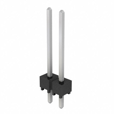 TSW-102-15-T-S by Samtec Inc. - CONNECTOR HEADER VERT 2POS 2.54MM