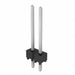 TSW-102-15-T-S by Samtec Inc. - CONNECTOR HEADER VERT 2POS 2.54MM