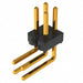 TSW-102-22-G-D-RA by Samtec Inc. - CONNECTOR HEADER R/A 4POS 2.54MM