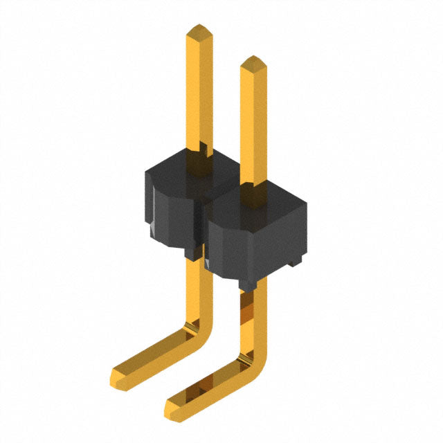 TSW-102-22-G-S-RE by Samtec Inc. - CONNECTOR HEADER VERT 2POS 2.54MM