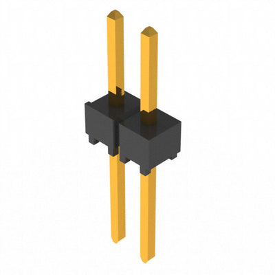 TSW-102-22-G-S by Samtec Inc. - CONNECTOR HEADER VERT 2POS 2.54MM